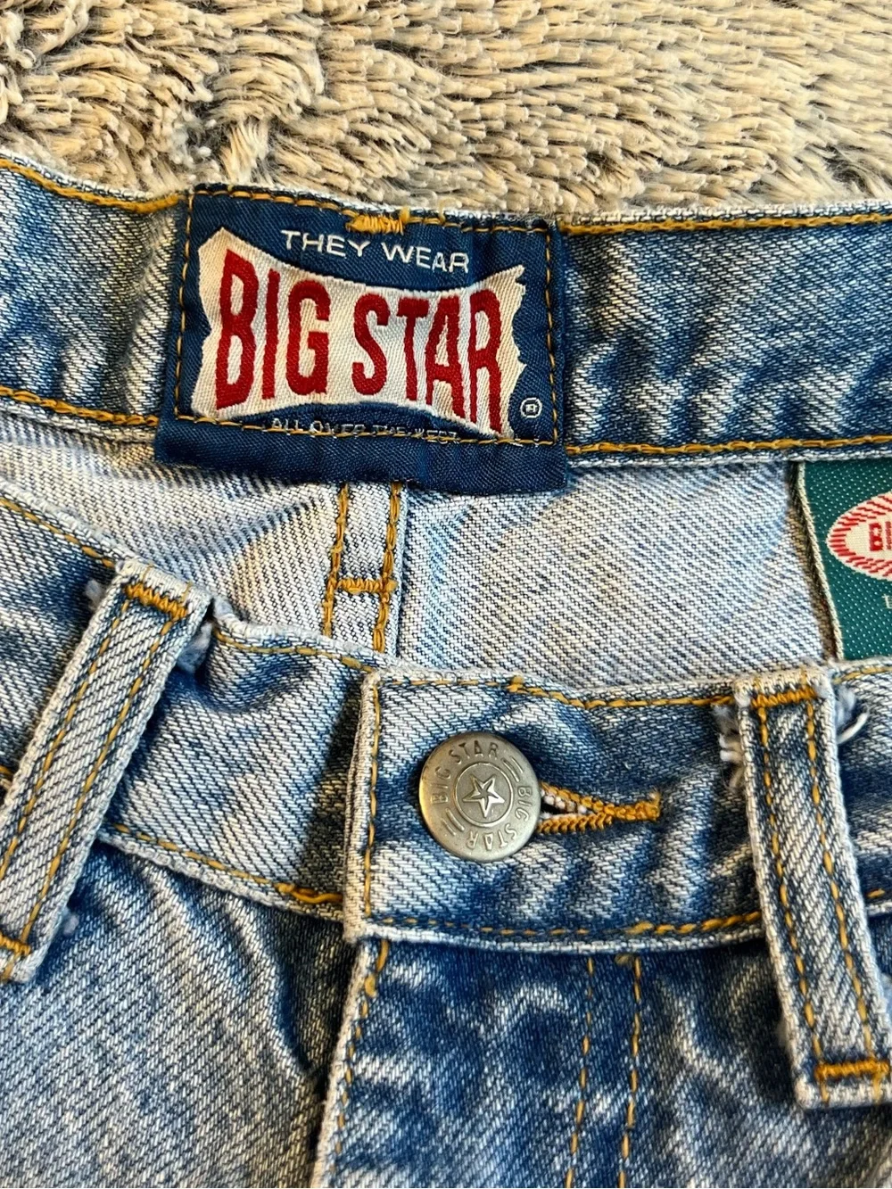 Big Star women  Light Blue Slim Straight Mom Jeans